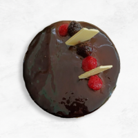 Tarta mousse de chocolate y naranja