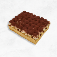 Tarta mousse clásica de tiramisú