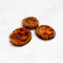 Quiches artesanales por kilo